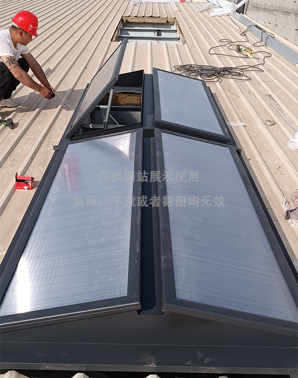 兰州王老吉生产车间七里河排烟天窗