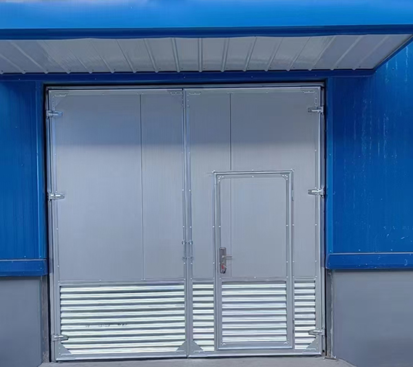 七里河工业平开门