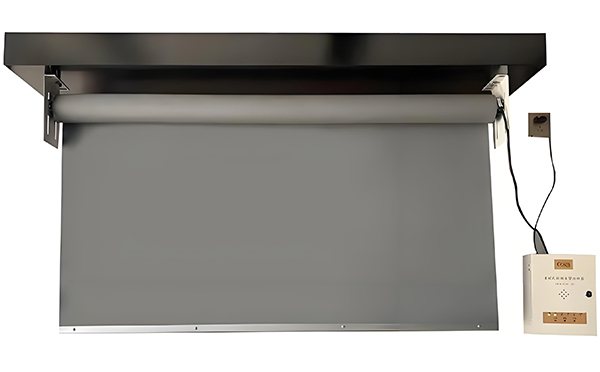 七里河电动挡烟垂壁